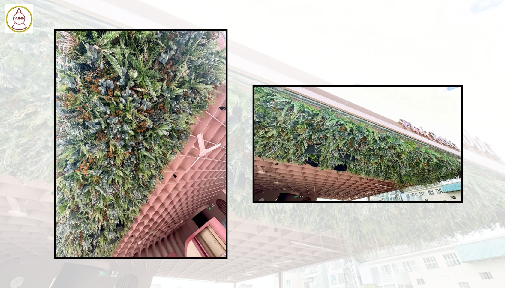 Mảng tường xanh nhân tạo